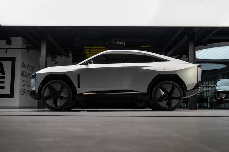 Mahindra BE.09 side profile Mahindra BE.09 side profile